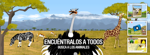app para iPad/iPhone: Encuéntralos a todos: busca a los animales